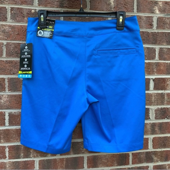 NWT PGA Tour Blue Motion Flux 360 Golf Shorts Women 4 - Picture 10 of 10